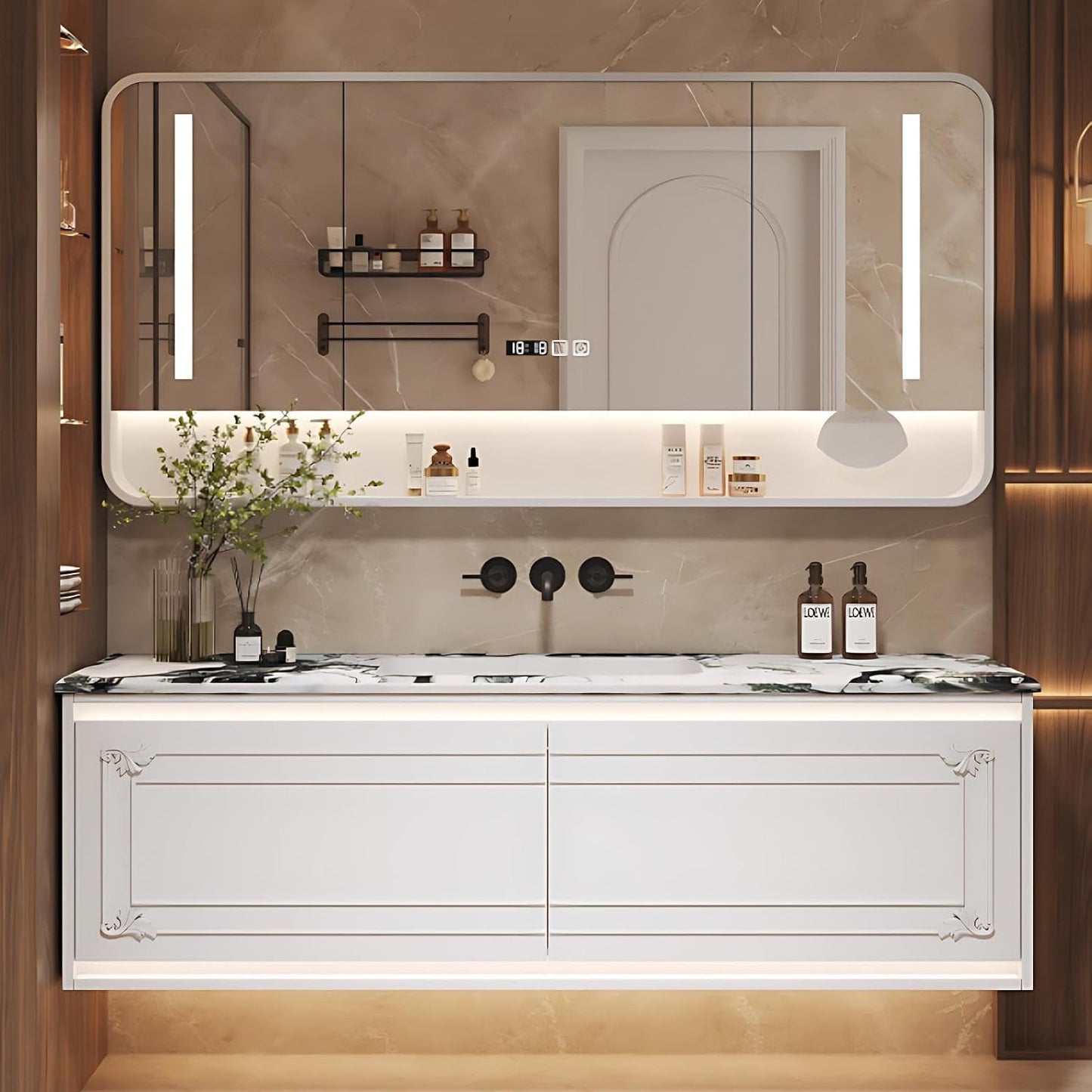🛁 Modern 40" Single Bathroom Vanity with Storage 🌿✨ – Sleek & Stylish Upgrade for Your Bathroom