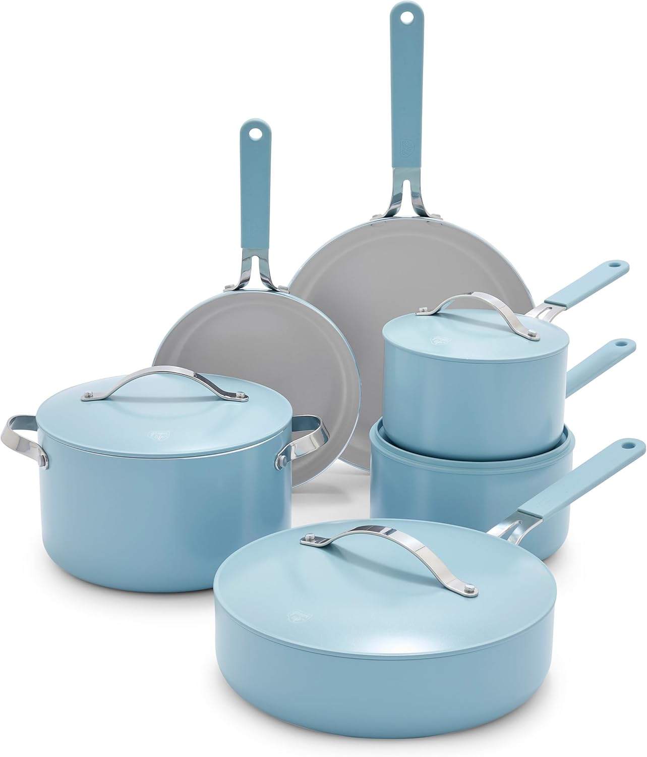 ✨ Durable Nonstick Pan Set – Cook Healthy & Delicious Meals Every Day 🏡