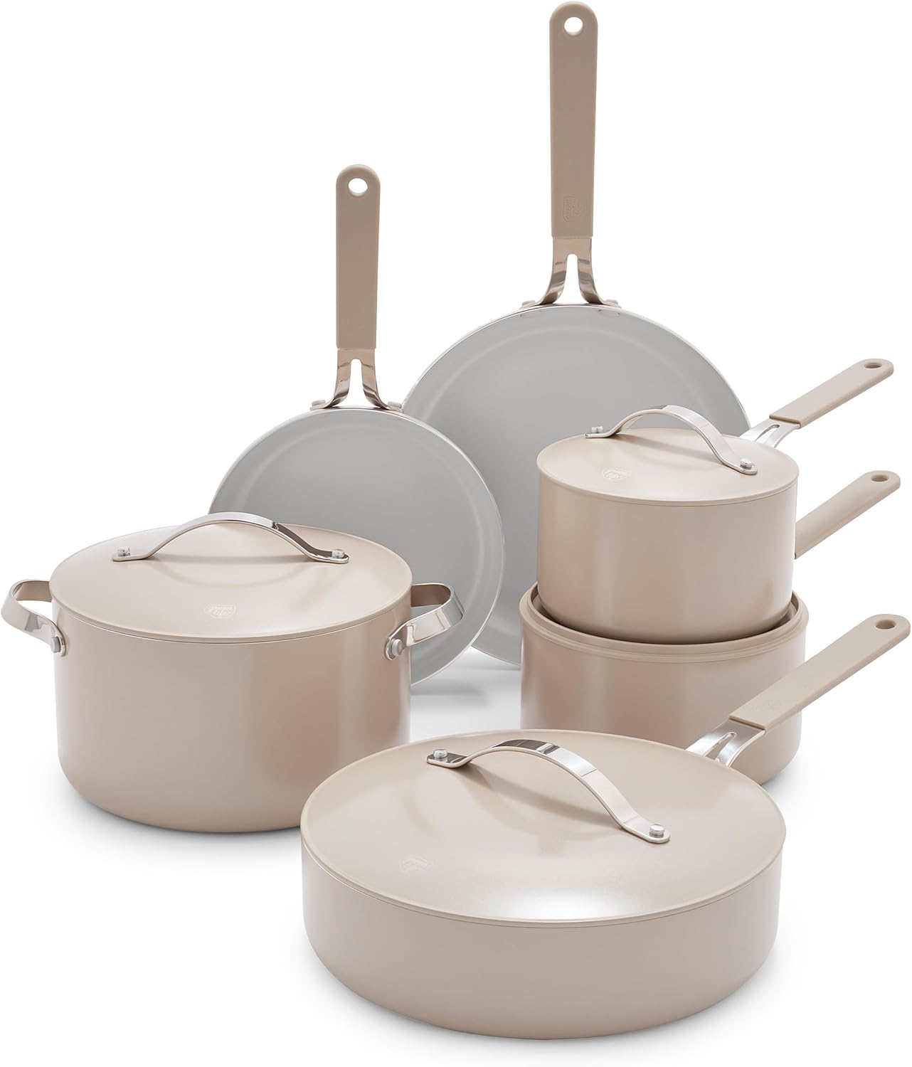✨ Durable Nonstick Pan Set – Cook Healthy & Delicious Meals Every Day 🏡