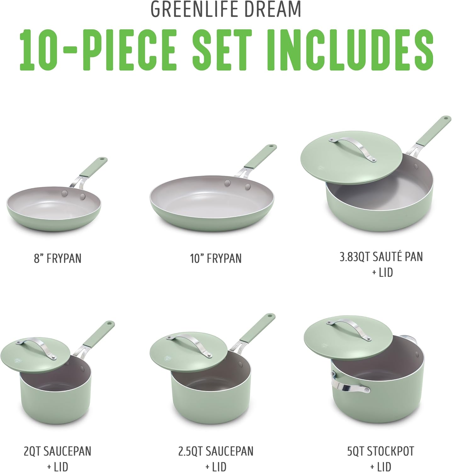 ✨ Durable Nonstick Pan Set – Cook Healthy & Delicious Meals Every Day 🏡