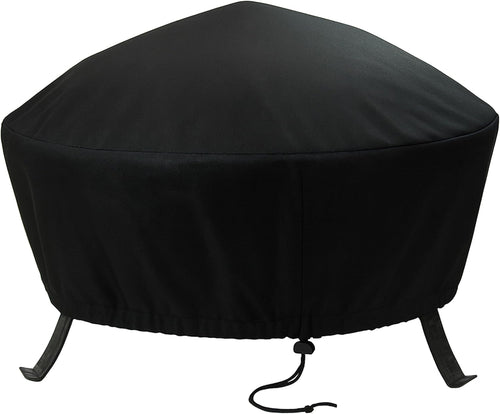 🔥 Heavy-Duty Round Fire Pit Cover – Protect Your Outdoor Fire Pit Year-Round 🌦️
