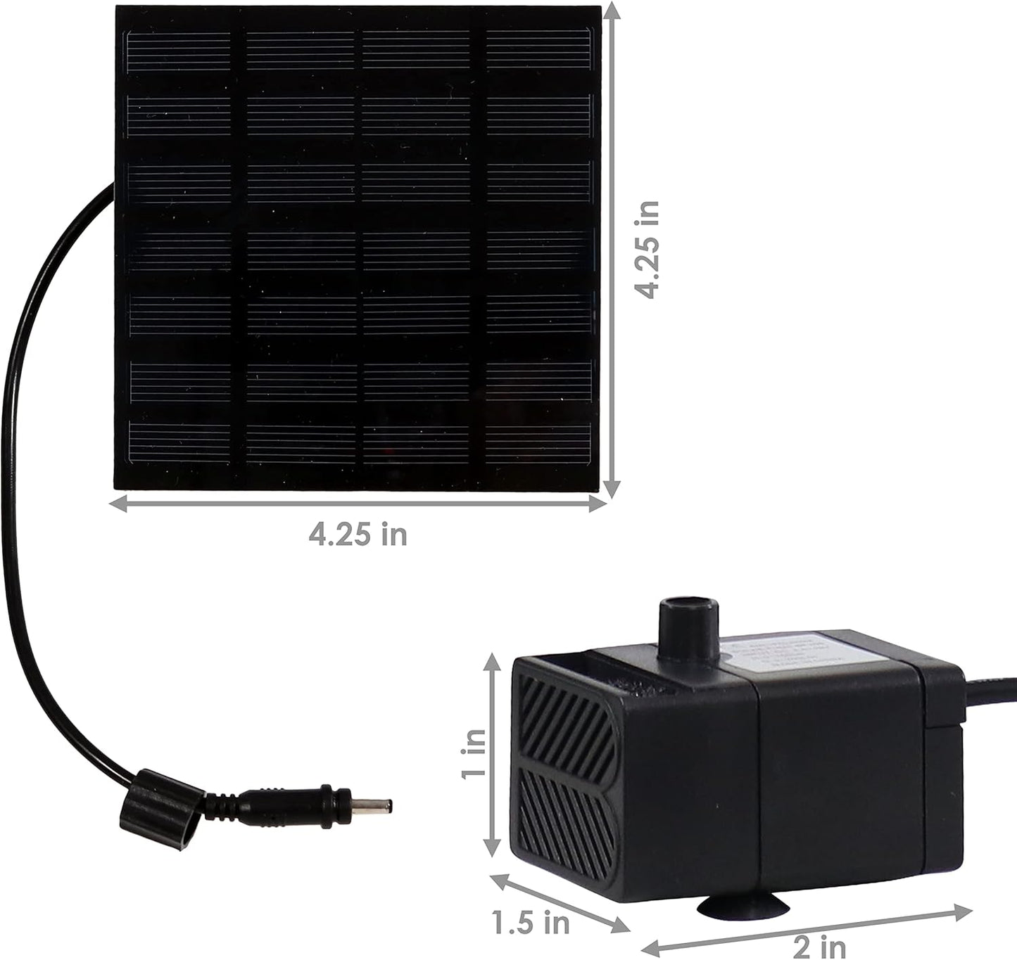 ☀️ Mini Solar Water Fountain Pump – Eco-Friendly Garden Decor 💧