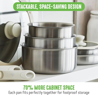 🏞️ Essential Kitchen Steamer – Durable Stainless Steel for Everyday Cooking 💛
