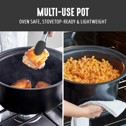 🍲 Extra-Large 6QT Ceramic Slow Cooker – Healthy & Easy Family Meals 🏡