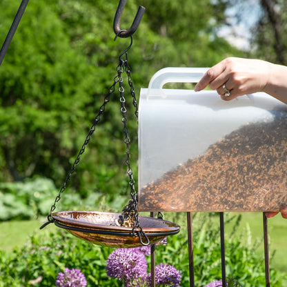 🕊️ Hanging Bird Feeder – Handmade Rustic Style for a Cozy Backyard 🌳