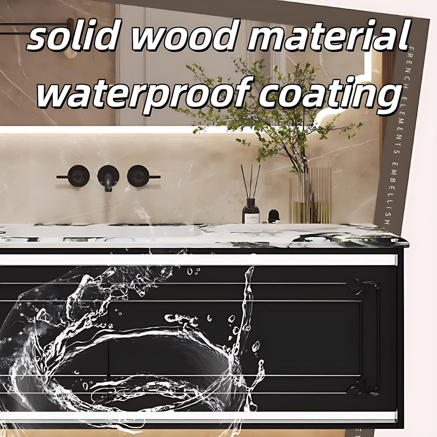 🛁 Modern 40" Single Bathroom Vanity with Storage 🌿✨ – Sleek & Stylish Upgrade for Your Bathroom