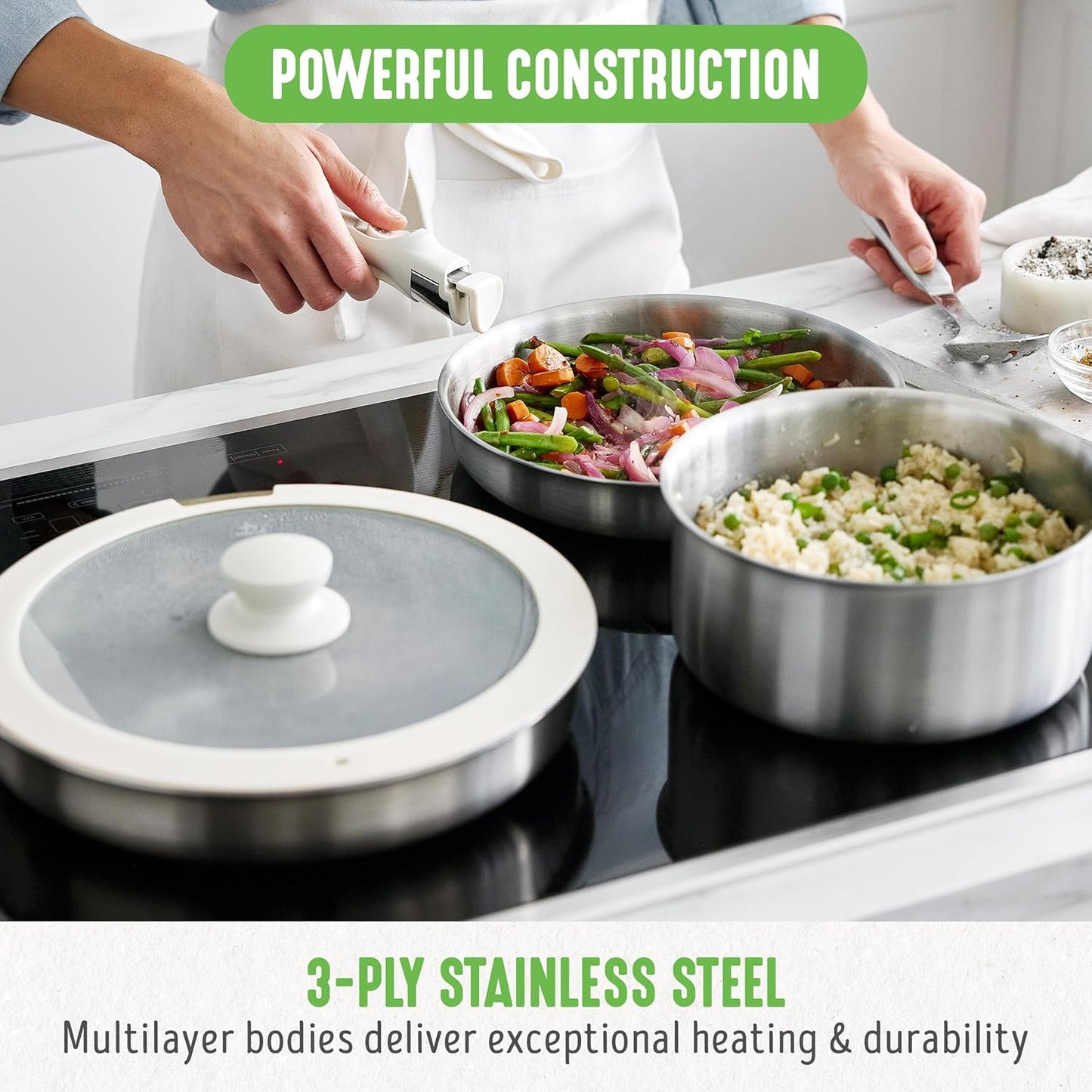 🏞️ Essential Kitchen Steamer – Durable Stainless Steel for Everyday Cooking 💛