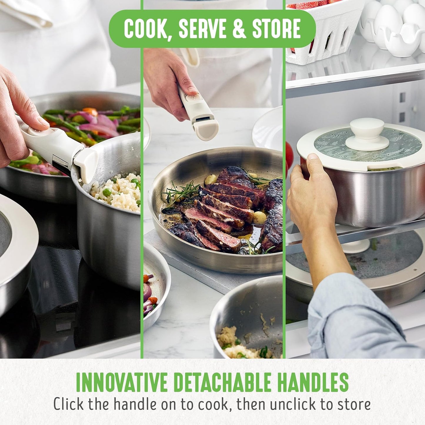 🏞️ Essential Kitchen Steamer – Durable Stainless Steel for Everyday Cooking 💛